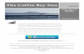 The Coffin Bay Sun · 2019-05-28 · The Coffin Bay Sun CONTACT US Hello Coffin Bay Congratulations to Fi and her helpers for putting on a lovely Biggest Morning Tea at the Post Office,