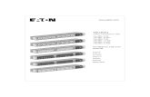 Eaton Flex PDU - Installation and user manual (multiple languages) · 2019-09-22 · Comet PDU Depending cn the modelš the output current is 13 or 16 A Depending on the UPS model,