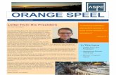 ORANGE SPEEL ASPE 2018 10.pdf · also visiting and one who is not a stranger to Chapter 3, Carri Morones, past president of our chapter who served two terms from 2015 to 2017. Carri