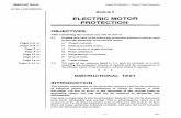 ELECTRIC MOTOR PROTECTION Library/20042905.pdf · requiring the protection scheme to operate and the consequence to the electric motorifthe protection scheme failed to operate. •