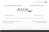 Abu Dhabi Specification and Certification-Ar.pdf- ISO 31 Quantities and units - ISO/IEC Guide 2 Standardization and related activities — General vocabulary - ISO 9000 Quality management