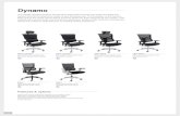 Dynamo · 2019-01-03 · Dynamo The visually stunning Dynamo and Dynamo Ergo chairs provide new levels of comfort and support that suit the ergonomic needs of each individual user.