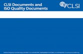 CLSI Documents and ISO Quality Documents · ISO 15189:2012 Clause(s) ISO 17025:2017 Clause(s) ISO 9001:2015 Clause(s) Related CLSI Documents 5.1 Personnel 6.2 Personnel 7.1.2 People