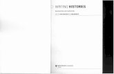 :J WRITING HISTORIES - ANU · 2017-04-06 · Writing histories: a reading guide and bibliography - Kate McCarthy Contributors A note about pagination and chapter identification Page