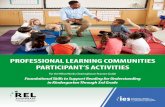 PROFESSIONAL LEARNING COMMUNITIES PARTICIPANT’S …PROFESSIONAL LEARNING COMMUNITIES PARTICIPANT’S ACTIVITIES. For the What Works Clearinghouse Practice Guide. Foundational Skills