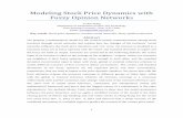 Modeling Stock Price Dynamics with Fuzzy Opinion Network · Modeling Stock Price Dynamics with Fuzzy Opinion Networks Li-Xin Wang ... and we apply a modified version of the model