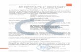 ...M linchen EC CERTIFICATE OF CONFORMITY Reg.-No.: M -0751-CPD-209.0-01-05/11 (E) In compliance the Directive 89/106/EEC of the Council of European Communities of