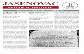 VOL I, Nr. 2, NEW YORK - SUMMER 2005. - jasenovac.org · as “Jasenovac Day of Commemo-ration throughout New York City” in a decree issued on April 14th. Special greetings were