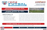 EDP Futsal Delmarva Cup2 - Crown SportsAll current outdoor or futsal league player passes and rosters will be accepted. Players can only be rostered to one team. O˜cial Futsal balls
