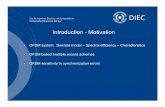 Introduction - Motivationlapsyc.ingelec.uns.edu.ar/Juan/PSC/PSC_aux/Part3_1.pdf · Introduction - Motivation sMDF•O ystem: Discrete model – Sppyectral efficiency – Characteristics