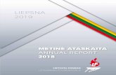 ANNUAL REPORT 1 - Lithuanian Foundation...FINANSINĖ ATASKAITA • 2018 • FINANCIAL REPORT Metinės pajamos ir išlaidos • Profit and Loss Statement Investicijų pajamos atskaičius