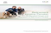 Retirement Income Pension - gesb.wa.gov.au · This Product Information Booklet (PIB) is issued by the Government Employees Superannuation Board (‘GESB’, ‘we’ or ‘us’)