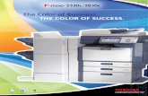 The Color of Business. THE COLOR OF SUCCESS. - Toshiba · With the Toshiba e-STUDIO2330c/2830c multifunction color systems, you get high-speed, high-quality halftones and uncompromising