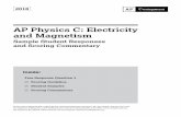 AP Physics C: Electricity and Magnetism · 2018-09-06 · AP Physics; Physics C: Mechanics, Physics C: Electricity and Magnetism Course Description. or “Terms Defined” in the