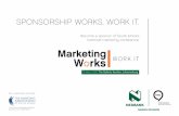 SPONSORSHIP WORKS. WORK IT. - IMC ConferenceDownload the white paper . from Marketing Gets Nak d. The IMC Conference 2020. Marketing Works. Work it. ... 25 exhibitors. Conference :