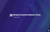 Marqeta Consumer Behavior Survey · Marqeta Consumer Behavior Survey. In 2019, we live, work and spend in an ever mobile and always connected economy. No matter what vertical you’re