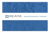 BARDOXOLONE METHYL OVERVIEW - Reata PharmaceuticalsOverview of Bardoxolone Methyl and Reata •Reata is developing small-molecule drugs for serious and life threatening diseases •Bardoxolone