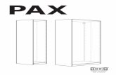 PAX - IKEA ... 2 AA-1289393-7 ENGLISH Important information Read carefully Keep this information for