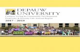 Campus Living & Community Development …...4 During the 2017—2018 academic year, the Campus Living and Community Development staff worked with diligence and passion to enhance the