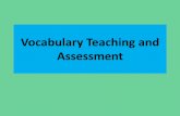 Vocabulary Teaching and Assessment · The Academic Word List from the Oxford Advanced Learne€s Dictionary THE ACADEMIC WORD LIST The Academic Word List is a list ot words that you