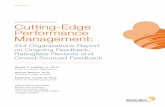 Cutting-Edge Performance Management - …...4 For more about WorldatWork research, visit us online. WorldatWork and CEO | Cutting-Edge Performance Management Executive Summary T his