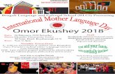 Omor Ekushey 2018blcsmel.org/wp-content/pdf/21 Feb Poster BLCS English Version.pdf · Bengali Language and Cultural School (BLCS) Presenting Omor Ekushey 2018 Notable Attractions