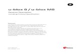 u-blox 8 / u-blox M8 - content.arduino.cc...u-blox 8 / u-blox M8 Receiver Description Including Protocol Specification Abstract The Receiver Description Including Protocol Specification