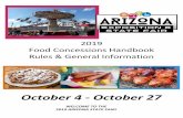 October 4 - October 27 - Arizona State Fair...tasty fair food options. Food continues to rank as a primary reason people visit the fair and the "food experience" - whether good or