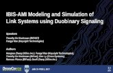 IBIS-AMI Modeling and Simulation of Topic: Link Systems ......Topic: o Nam elementum commodo mattis. Pellentesque ... He received his Ph.D. degree in theoretical physics from ... Precoding