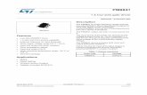 1 A low-side gate driver - STMicroelectronics · November 2018 DocID027119 Rev 2 1/15 PM8841 1 A low-side gate driver Datasheet -production data Features Low-side MOSFET driver 1