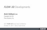 FLOW-3D DevelopmentsFLOW-3D Releases FLOW-3D Cast v5.0 SMP workstation solver for metal casting applications Hybrid SMP/MPI version for clusters FLOW-3D v11.3 SMP workstation solver