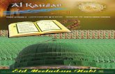 Eid Meelad-un Nabisaaberiechishty.co.za/al_kausar/meelad special.pdf · 2013-04-04 · Volume 16 Number 3 1727 Lenasia 1820 011 854-4543 011854-7886 3 RABI-UL-AWWAL 1434/2013 Eid