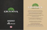 Meniu Gradina EN 2019 - gradinasibiu.ro · gradina bucätärie.bere.bucurie menu european region of gastronomy people with food allergies or health problems are advised to notify
