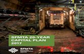 SFMTA 20-YEAR CAPITAL PLAN 2017 · 2019-12-19 · The purpose of the Capital Plan is to identify all of the Agency’s ... including motor coach, trolley coach, light rail, historic