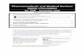 Pharmaceuticals and Medical Devices Safety Information No ... · This Pharmaceuticals and Medical Devices Safety Information (PMDSI) ... (Pharmaceuticals and Medical Devices Safety
