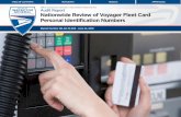 Nationwide Review of Voyager Fleet Card Personal ...CARA M. GREENE VICE PRESIDENT, CONTROLLER KEVIN L. MCADAMS VICE PRESIDENT, DELIVERY & RETAIL OPERATIONS . Janet Sorensen. FROM: