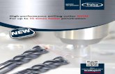 High-performance milling cutter NVDS For up to 15 times ...Rm 1100–1300 Rm < 850 Rm 1300–1500 Ti Titanium Inox Stainless NX-NVDS tools (in metric) are perfectly suited for annealed