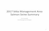 2017 Sitka Management Area Salmon Seine Summaryseafa.org/wp-content/uploads/2017/11/2017-Sitka-Seine-Presentation.pdf2017 Chum Salmon Sitka inside areas were strong with escapements