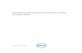 Dell Networking Open Automation Guide October 2015Dell Networking Open Automation Guide October 2015 Regulatory Model: Open Automation