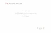 Final Report Audit of the Risk Management Framework ... · Audit of the Risk Management Framework . December 2014 . Canada. Audit of the Risk Management Framework ... approaches to