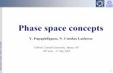 Y. Papaphilippou, N. Catalan Lasheras · Phase space concepts, USPAS, June 2005 1 Phase space concepts Y. Papaphilippou, N. Catalan Lasheras USPAS, Cornell University, Ithaca, NY