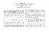 COTS Enables Low Cost Military C2 and IT Systems (DRAFT 1)c4i.gmu.edu/eventsInfo/reviews/2011/papers/14-Busch-paper.pdf · Firewire InfiniBand DoD Standards OA and Industry Standards