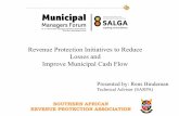 Revenue Protection Initiatives to Reduce Losses and ... Municipal Managers... · REVENUE PROTECTION ASSOCIATIONS Ø IURPA - International Revenue Protection Association Ø SARPA -