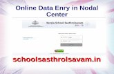 Online Data Enry in Nodal Center - IT TEACHER HELPDownload 'User Manual' (help file) & refer for more details. Online Data Enry in Nodal Center Login as 'Cluster User' Change your