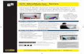 GTI MiniMatcher Series - GTI Graphic Technology Inc.files.gtilite.com/GTI GmbH/MiniMatcherSeries_Layout 1.pdf · UV used with or without visible sources. Allows detection of optical