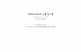 WebGIVI - University of Delawareraven.anr.udel.edu/webgivi/webGIVI_Tutorial.pdf · WebGIVI can also color gene nodes based on gene’s expression data. Please check ‘Load Expression