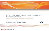 2017 South Australian Demand Forecasts · PDF file SOUTH AUSTRALIAN DEMAND FORECASTS Australian Energy Market Operator Ltd ABN 94 072 010 327 info@aemo.com.au NEW SOUTH WALES QUEENSLAND