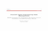 Oracle® Agile Engineering Data Management · Unigraphics which access the ECI interface for CAD and EDB system functions and the CAD and EDB database. All management data are entered