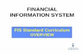 FINANCIAL INFORMATION SYSTEM - Financial Services · 3 Course Map • The FIS Standard Curriculum • Overview of the Financial Information System (FIS) – Financial Accounting (FI)