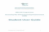 Student User Guide · 2018-09-02 · password is a once-only access password and should be changed immediately. Failure to change the access password will restrict your access to